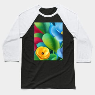 Floral Dreams #30 Baseball T-Shirt